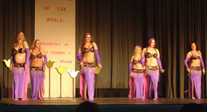 Bellydancer of the World contest Duisburg Ensemble